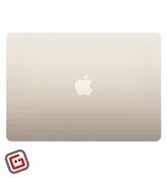 لپ‌تاپ 15 اینچی اپل مدل MacBook Air MRYR3 2024 از نمای بالا به صورت بسته