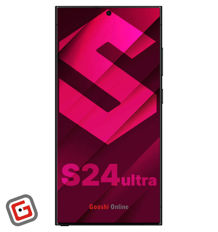 گوشی موبایل سامسونگ مدل گلکسی S24 Ultra 5G از نمای جلو
