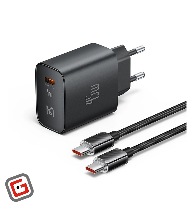 شارژر دیواری مک دودو مدل CH-5080 توان ۴۵ وات به همراه کابل USB-C