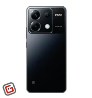 گوشی موبایل شیائومی مدل پوکو X6 5G مشکی از نمای پشت