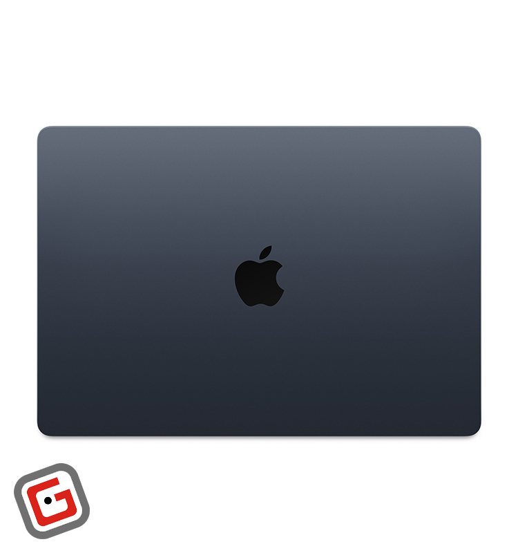 لپ تاپ 15.3 اینچی اپل مدل MacBook Air MRYU3 2024 از نمای بالا به صورت بسته