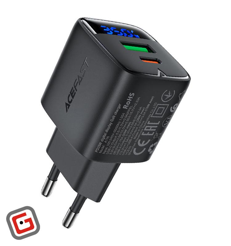 شارژر دیواری ایس فست مدل A116 توان ۳۵ وات