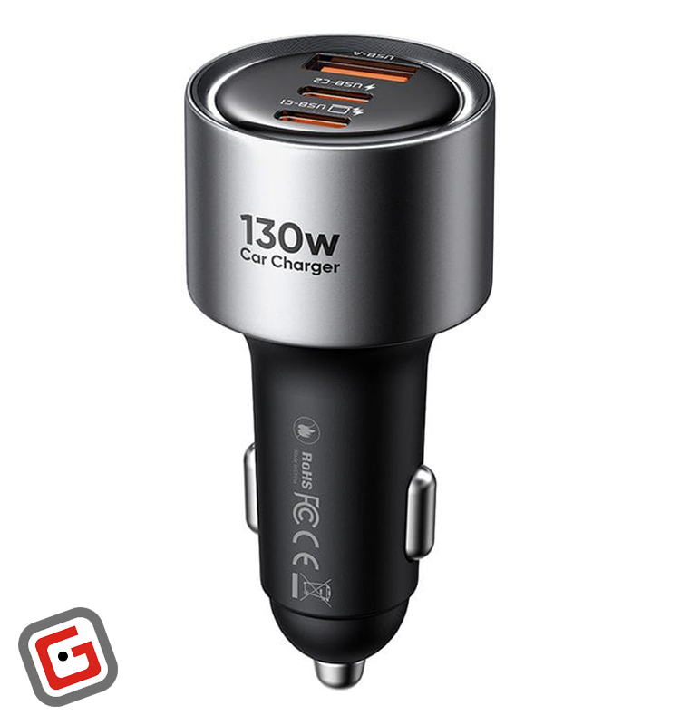شارژر فندکی مک دودو مدل CC-3190 سه پورت توان ۱۳۰ وات
