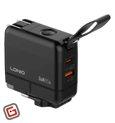 شارژر دیواری الدینیو مدل Q2618 با توان 65 وات