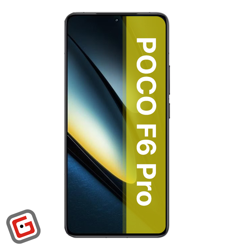 گوشی موبایل پوکو مدل F6 Pro 5G از زاویه نمایشگر