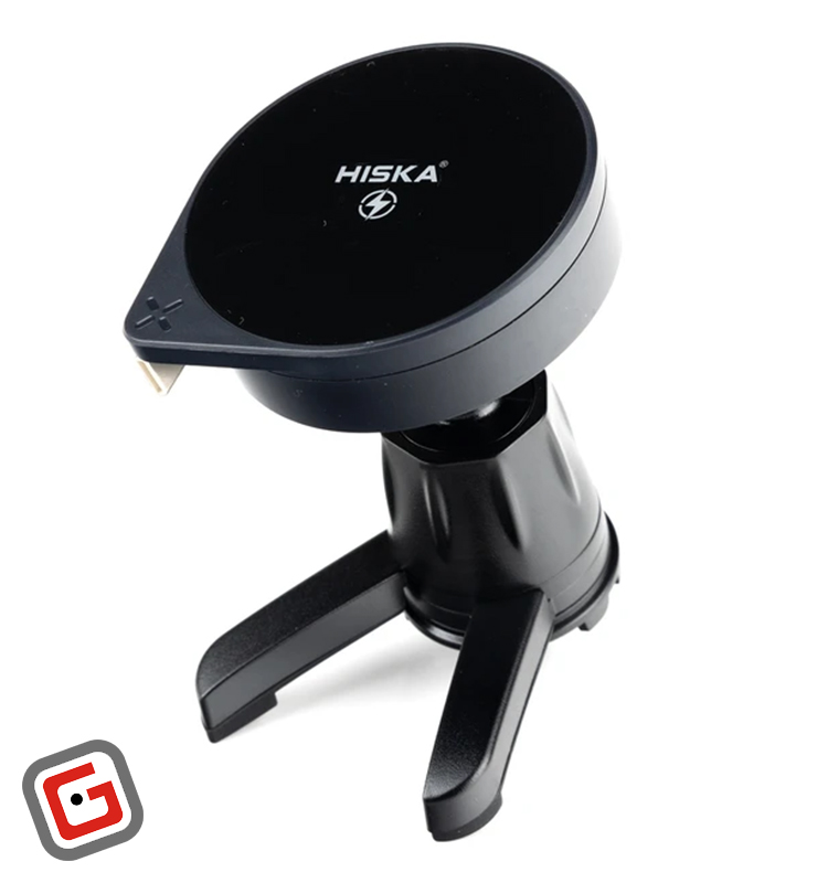 پایه نگهدارنده و شارژر وایرلس گوشی موبایل هیسکا مدل HK-2353W