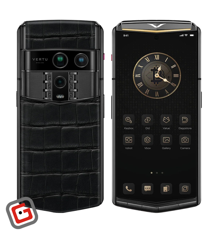 گوشی موبایل ورتو مدل Agent Q 27th Anniversary Limited Edition Gold I ظرفیت 1 ترابایت رم 16 گیگابایت