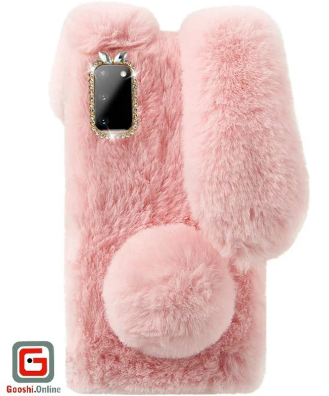کاور مدل خرگوشی مناسب برای گوشی موبایل سامسونگ مدل Galaxy S20 FE