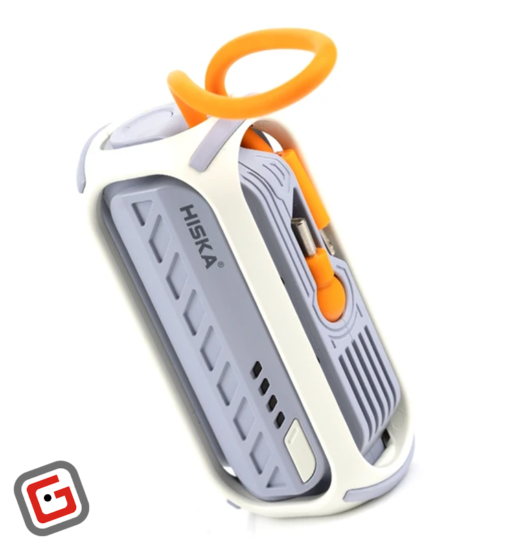 پاوربانک 20 وات هیسکا مدل HP-130PD ظرفیت 5000 میلی آمپر ساعت