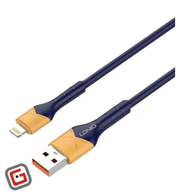کابل شارژ 30 وات لایتنینگ الدینیو مدل Ls801