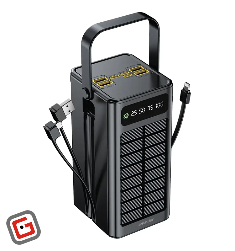 پاوربانک گرین لاین مدل Solar X ظرفیت 60000 میلی آمپر ساعت