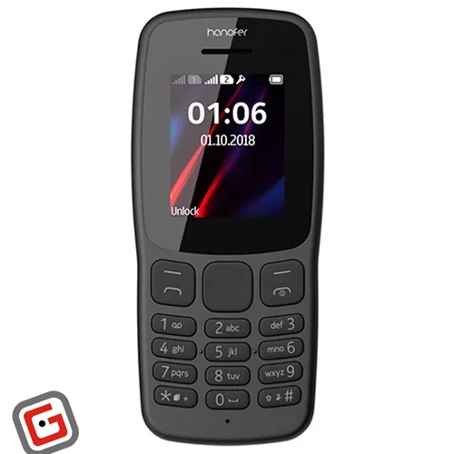 گوشی موبایل هانوفر مدل 106 ظرفیت 24 مگابایت